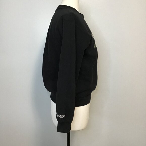 Mitchell & Ness Raptors Jurassic Park Crew Neck Sweatshirt Size S - Picture 2 of 11